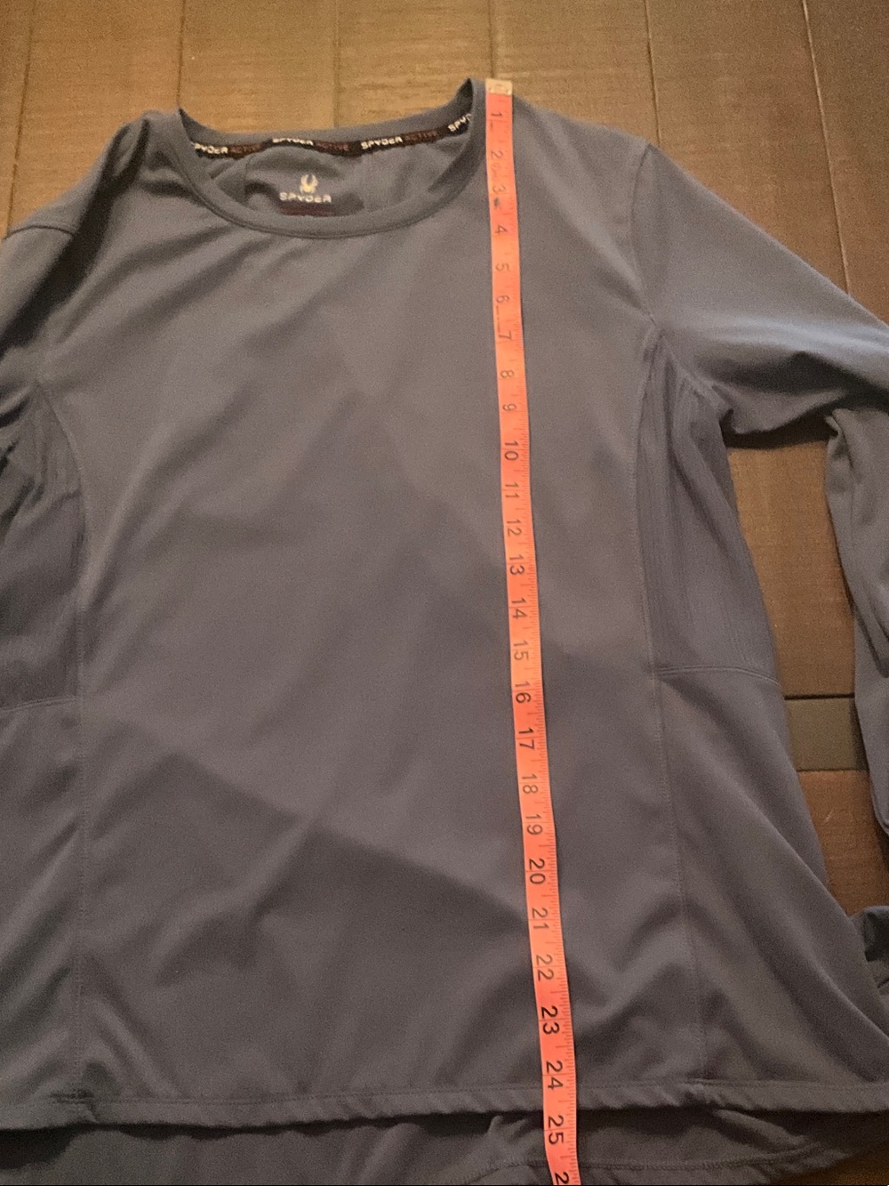 Spyder Navy Athletic long sleeve Crewneck Top - Picture 9 of 9